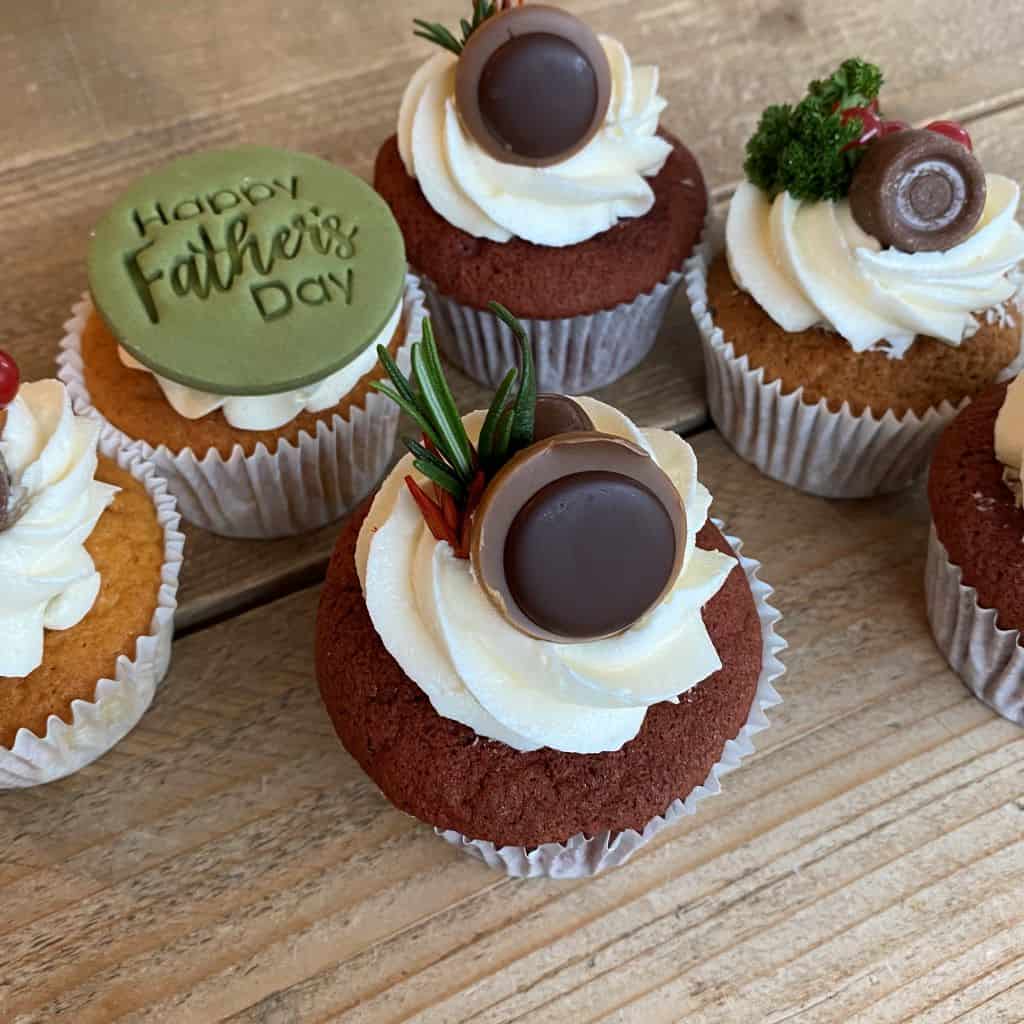 Vaderdag cupcake set