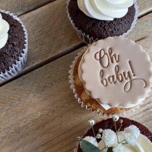 Babyshower plannen met lekkere cupcakes van Amsterdam Cupcake Company