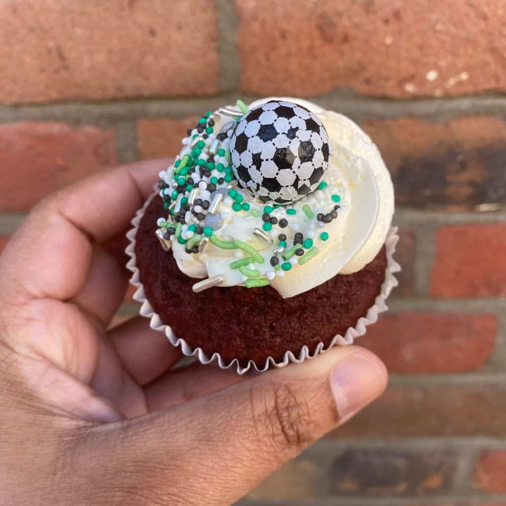 cupcake-voetbal