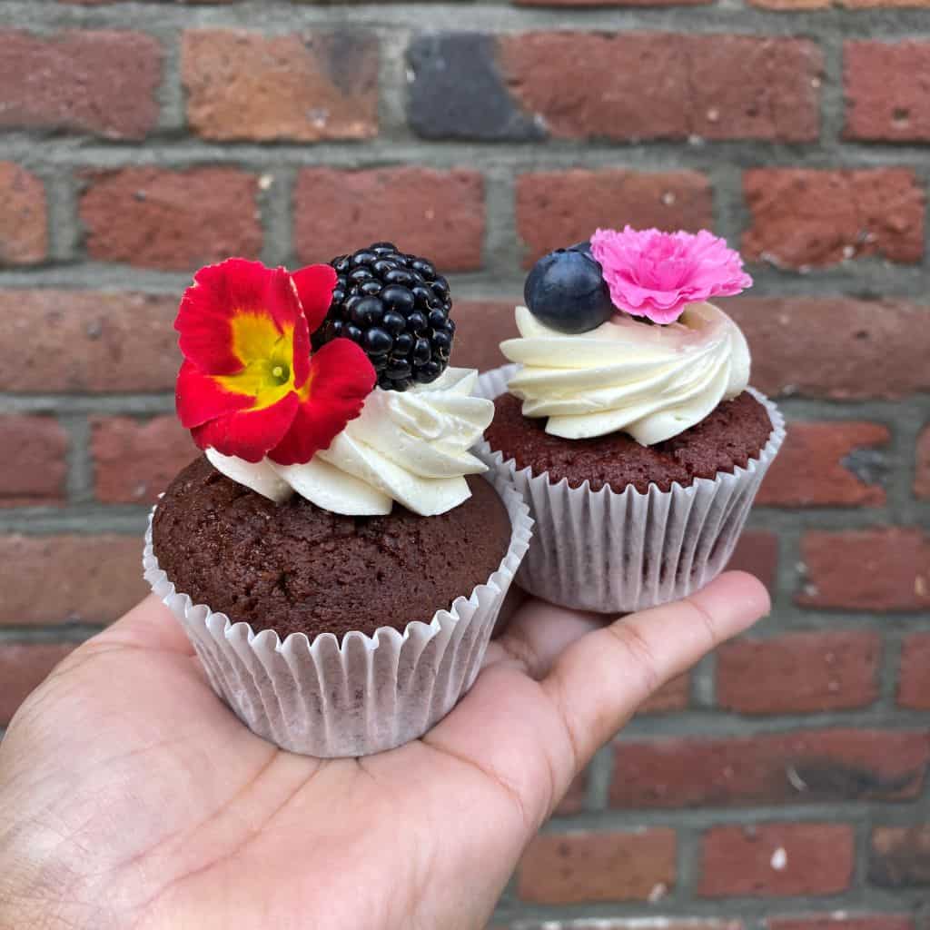 Bruiloft cupcakes