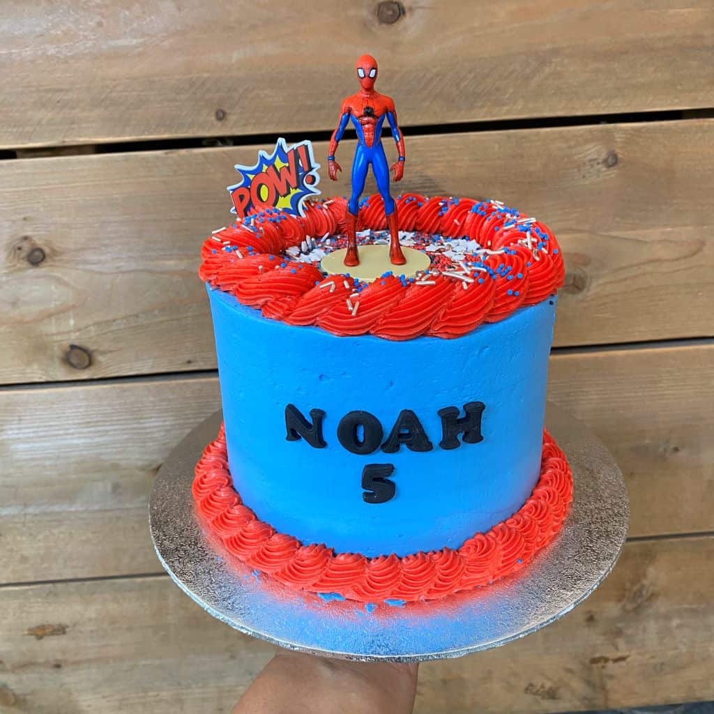 kinder-taart-op-maat-spiderman