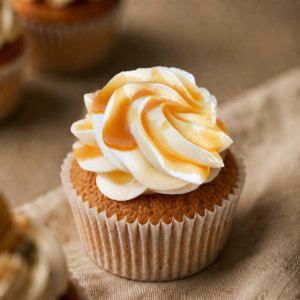 lente cupcake gezouten caramel