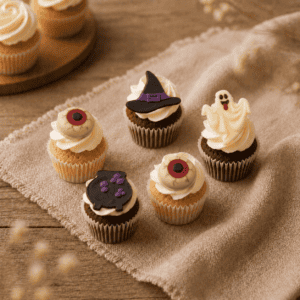 Halloween mini cupcake set