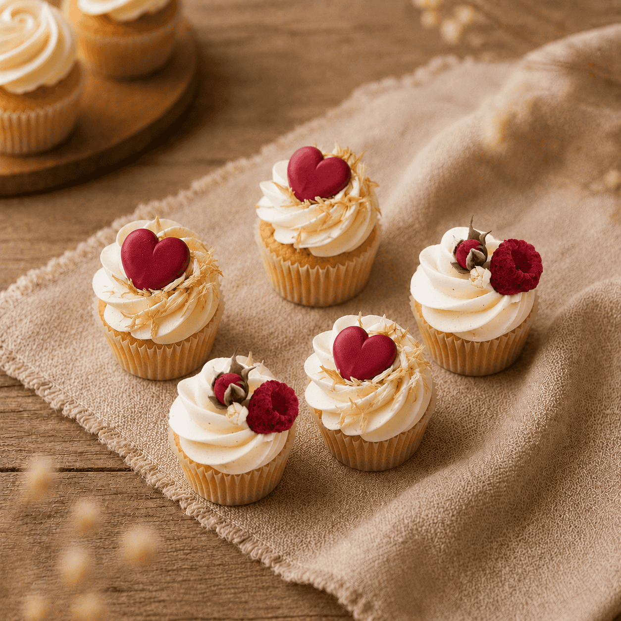mini valentijn cupcakes