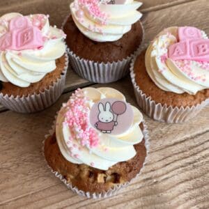 Nijntje cupcake set roze