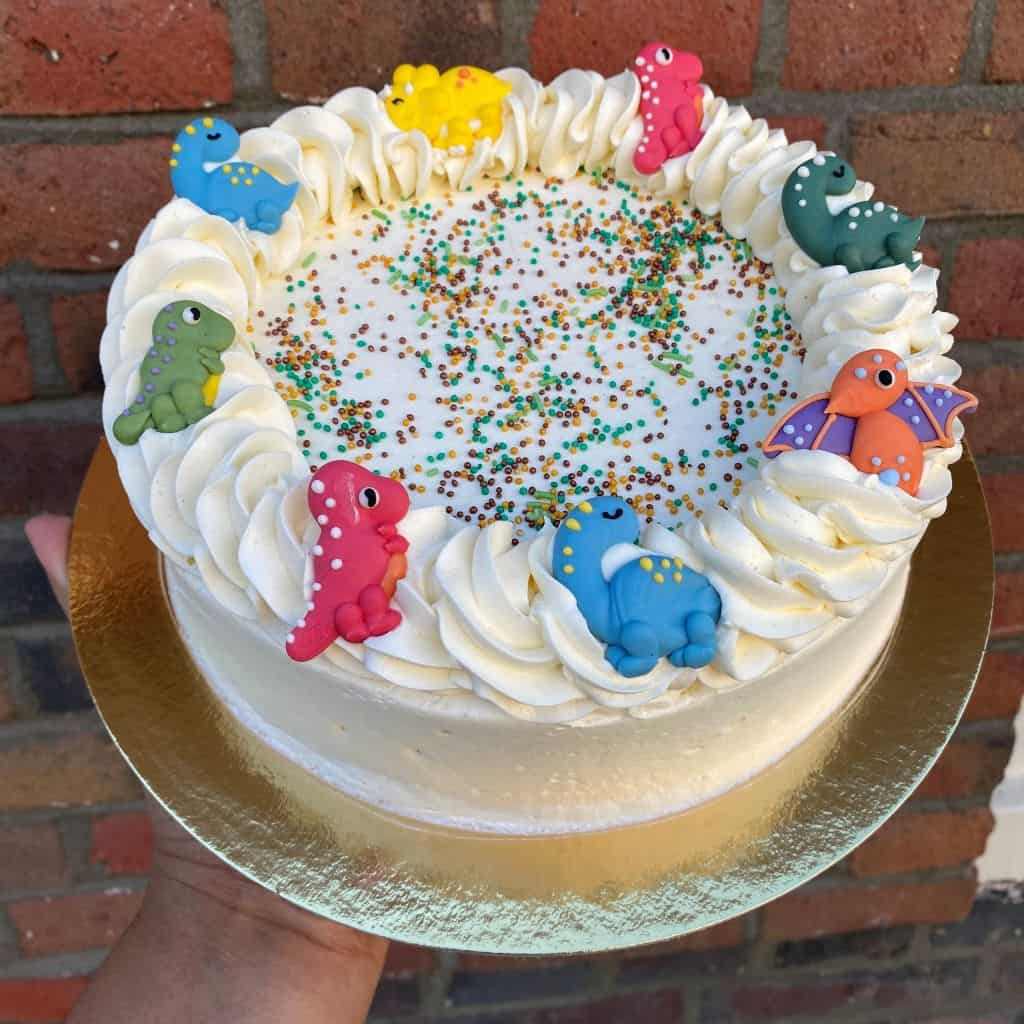 taart-dinosaurus