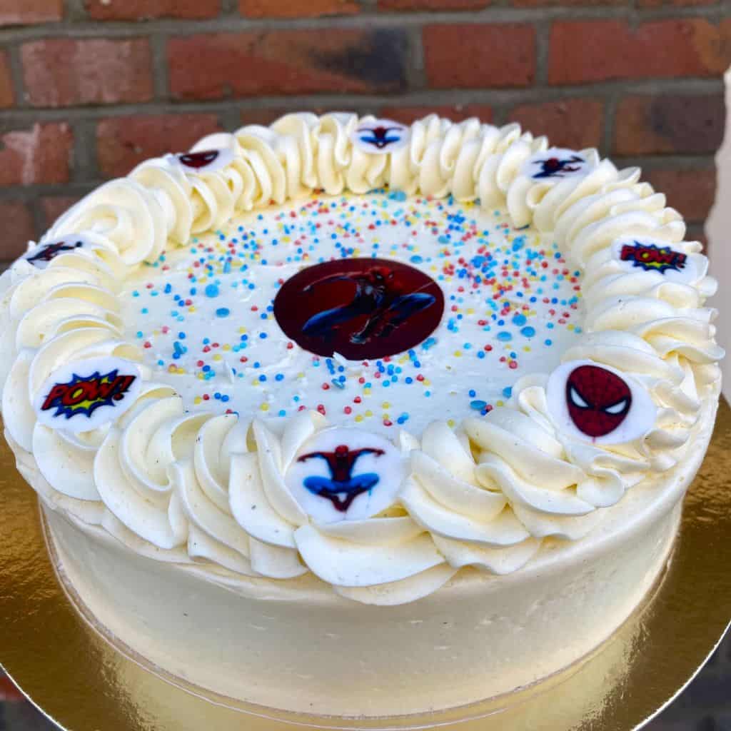 taart-spiderman