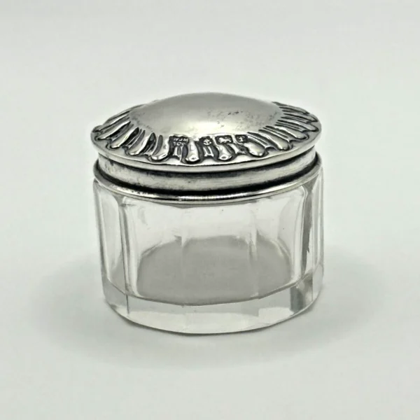 Sterling Silver Vanity Jar