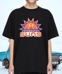 Funny Phoenix Basketball Suns Basketball Ball Shine T-Shirts