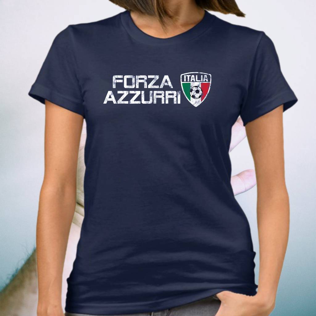 Italy Soccer Jersey Style Italia Football Fan T-Shirt