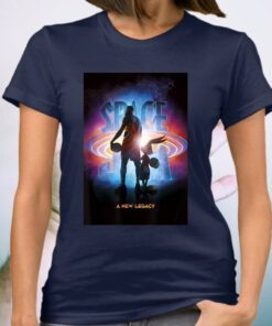 Space Jam A New Legacy Lebron & Bugs Poster Silhouette Shirts