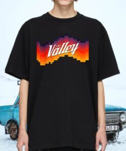 The Valley Retro Sunset Basketball Shirt