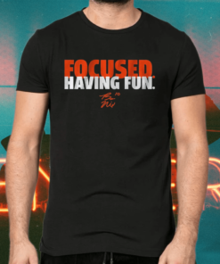 bo nix focused and having fun shirts