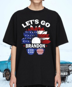 Let's Go Brandon Conservative Anti Liberal US Flag Shirt