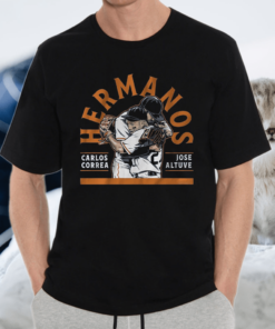 jose altuve and carlos correa hermanos shirt