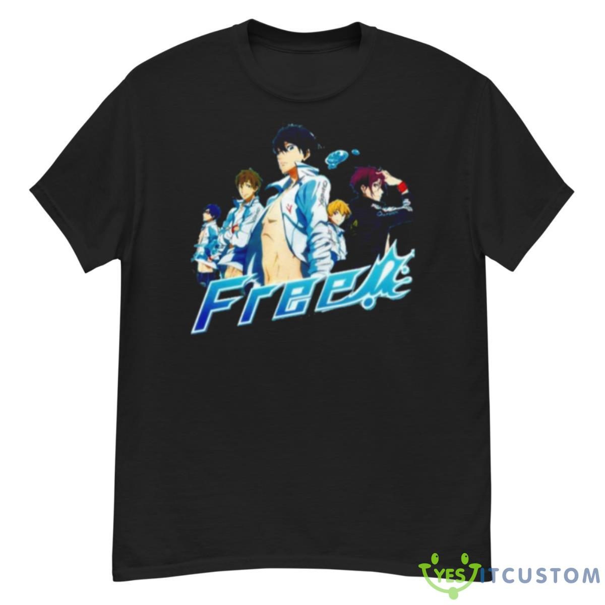 iwatobi swim club free anime shirt 4083