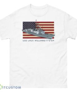Jack Williams Ffg 24 Frigate Ship Diagram Usa shirt