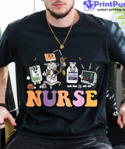 Halloween Nurse Icu Nicu Nurse Er Rn Picu Nursing Unisex Shirt