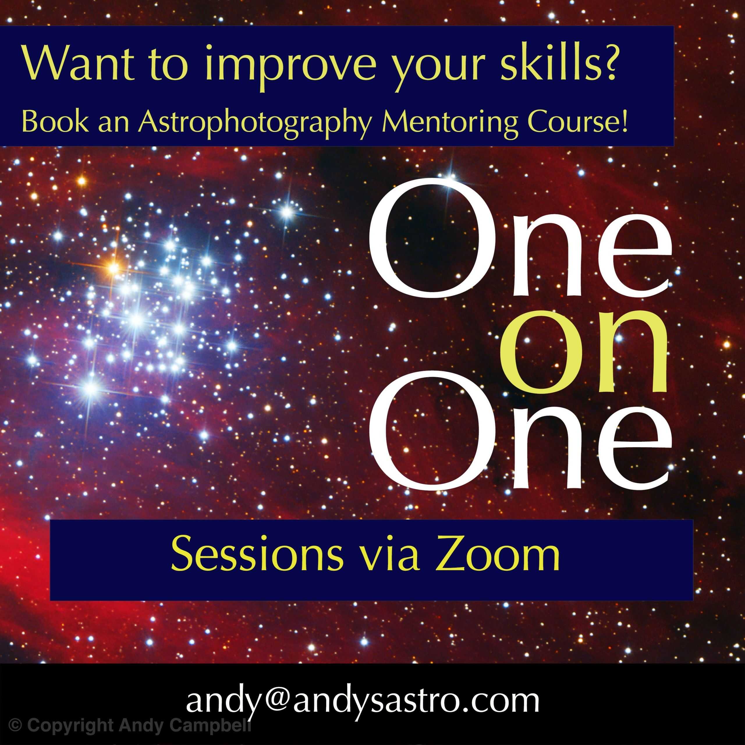 Star cluster astrophotography captured by Andy’s Astropix.