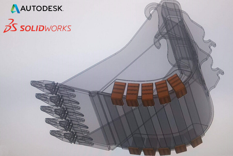 Solidworks 3D drawing.