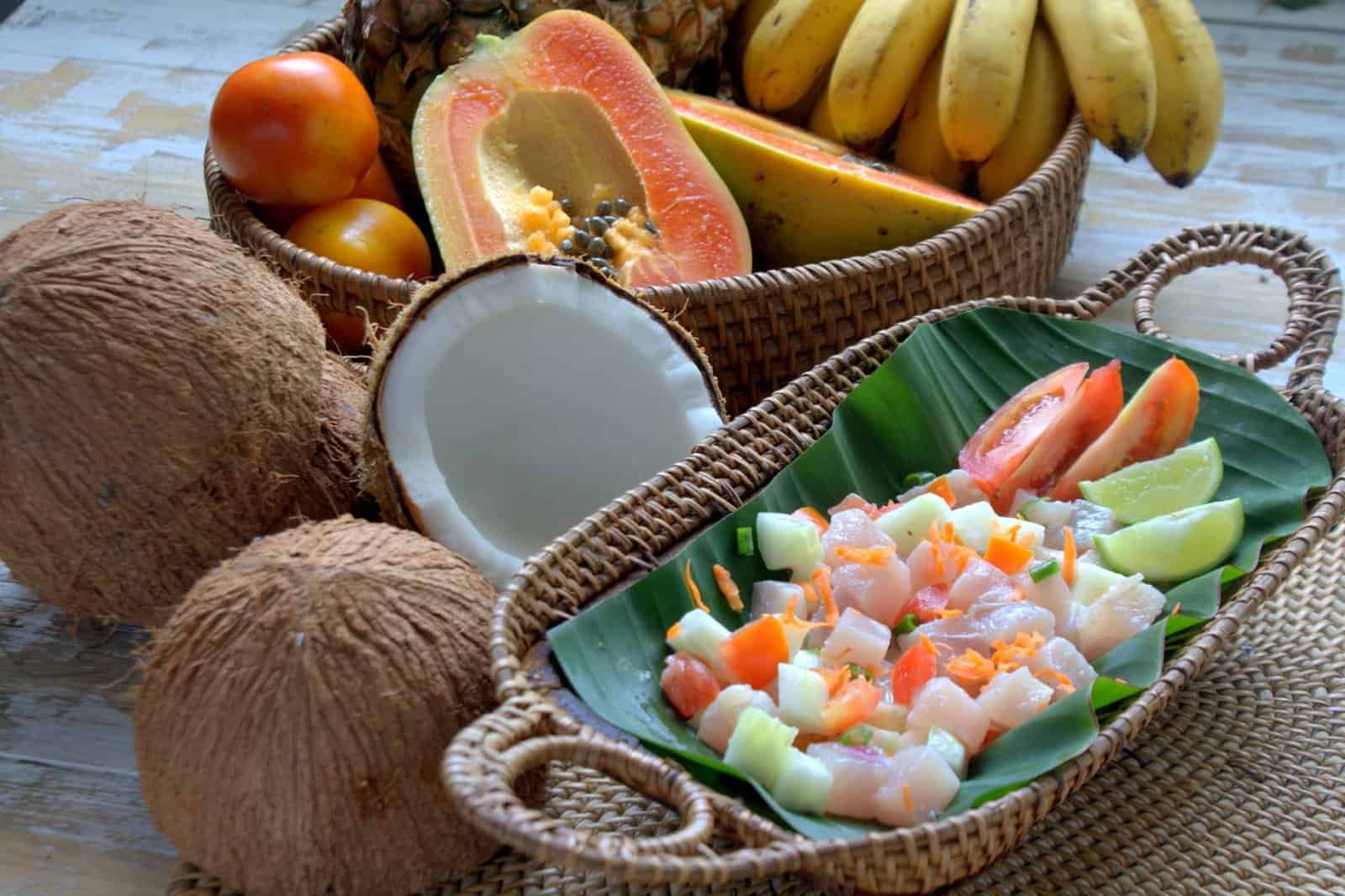 Traditional,Tahitian,Tuna,Salad