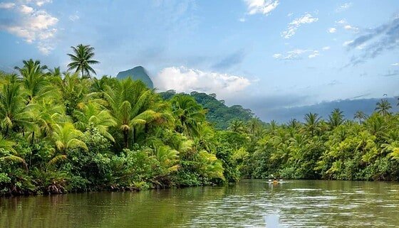 Kayaking,The,Fa'aroa,River,Estuary,,Raiatea,,French,Polynesia,,South,Pacific