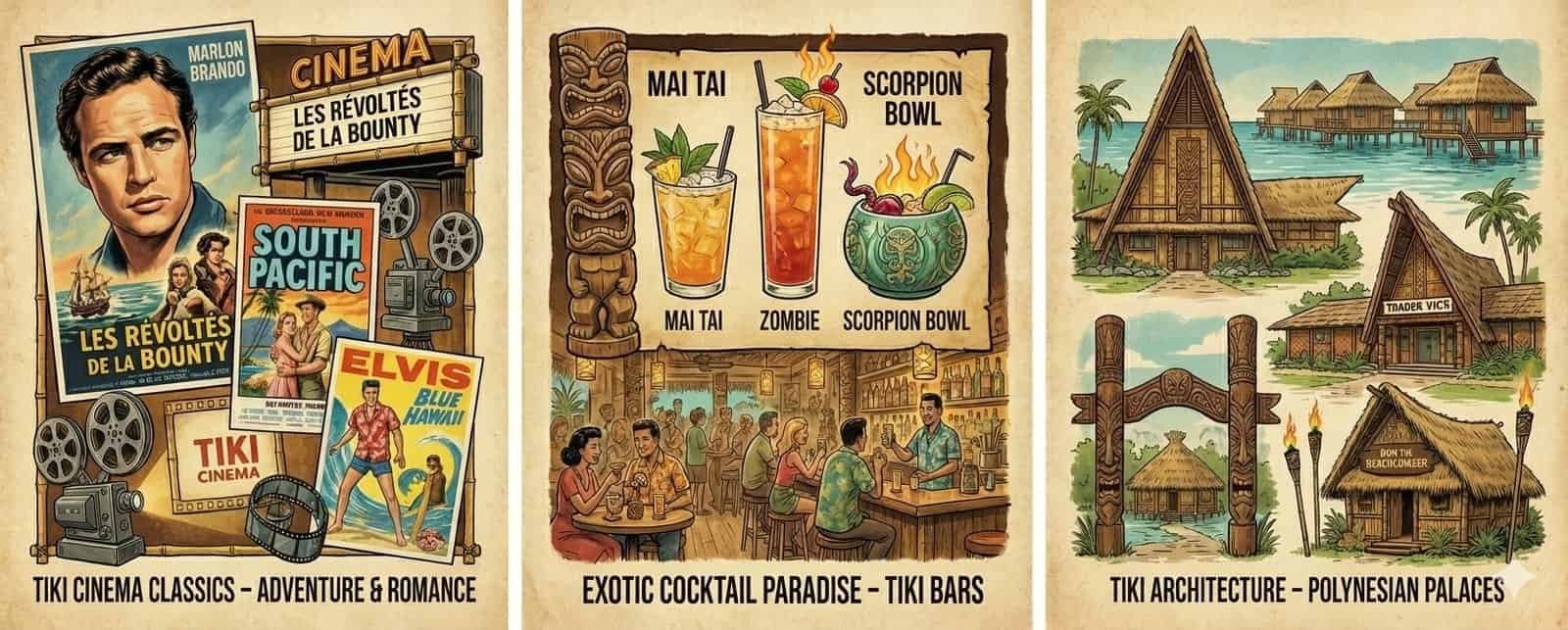 Culture Tiki : le rêve hollywoodien et la réalité des îles de Tahiti