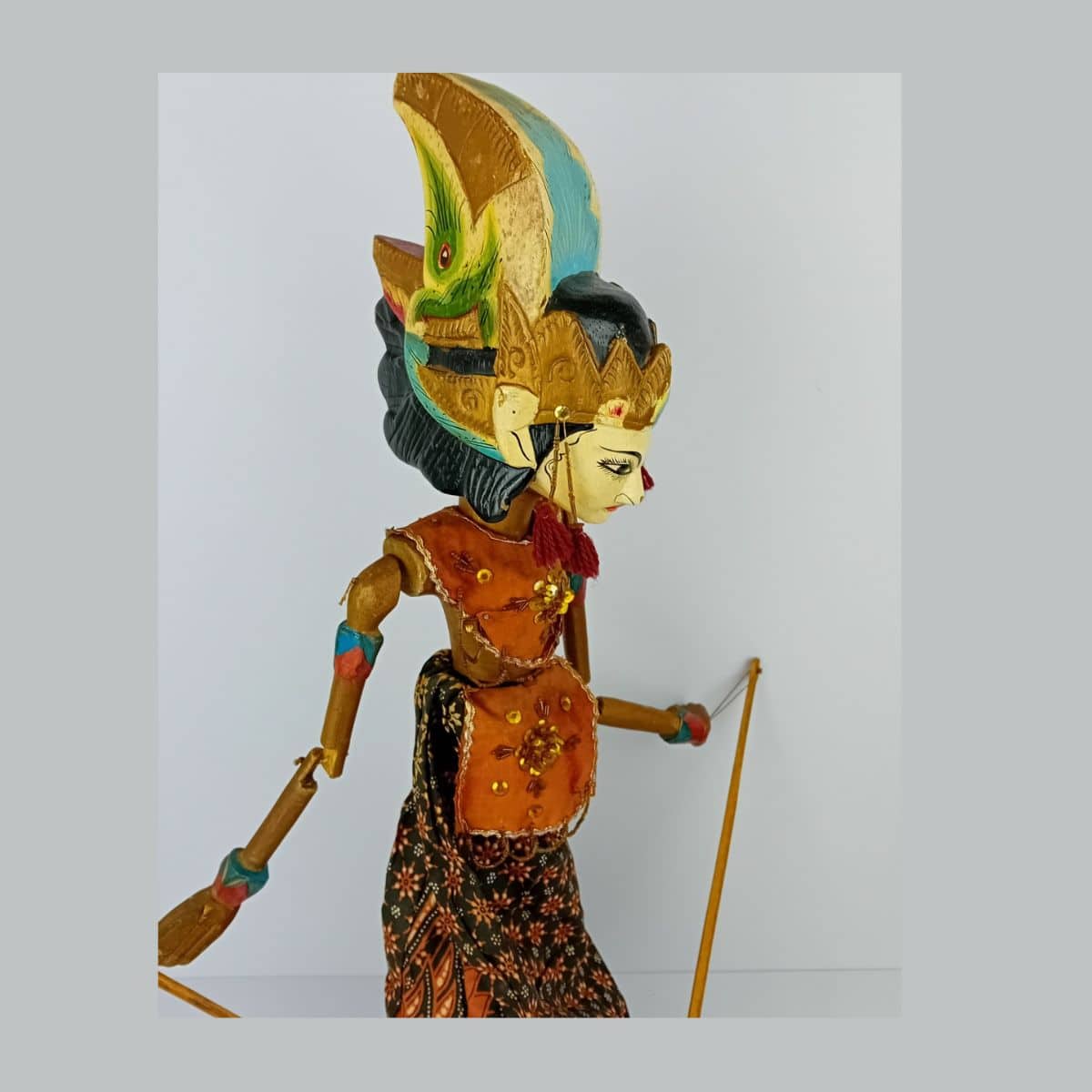 Wayang Golek Rod Puppets - Vintage Indonesian Theatre - Image 11