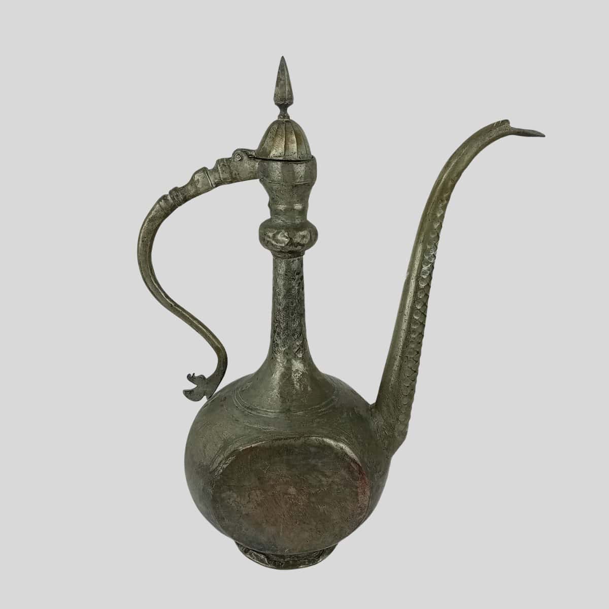 19th Century Rose Water Sprinkler - Tinned Copper - Image 4