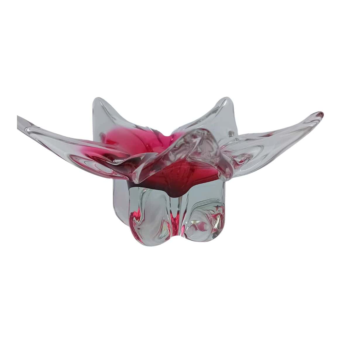 art glass bowl by josef hospodka