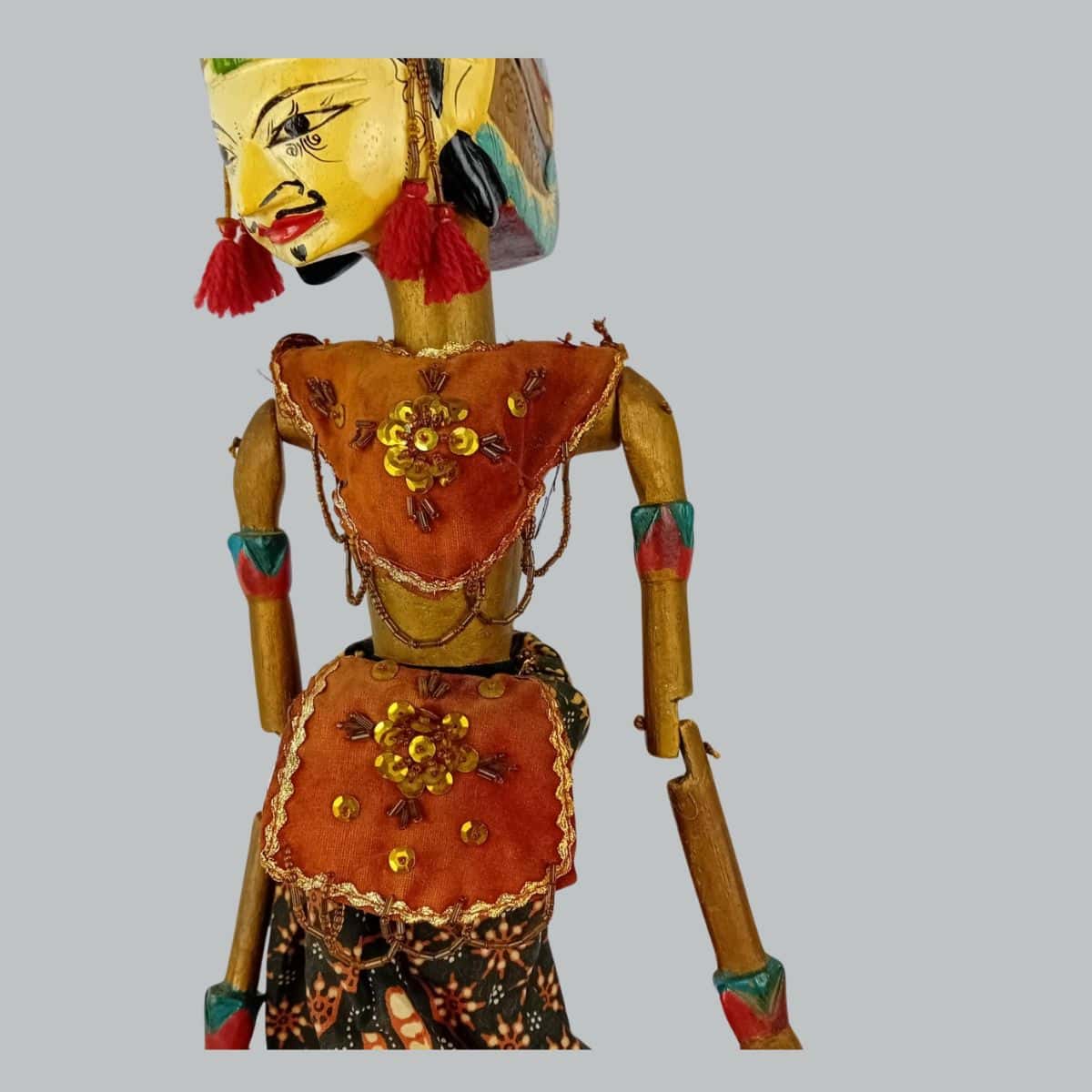 Wayang Golek Rod Puppets - Vintage Indonesian Theatre - Image 2