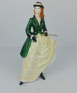 Alternative view of Royal Worcester Royal Enclosure Figurine By Richard Moore 1996