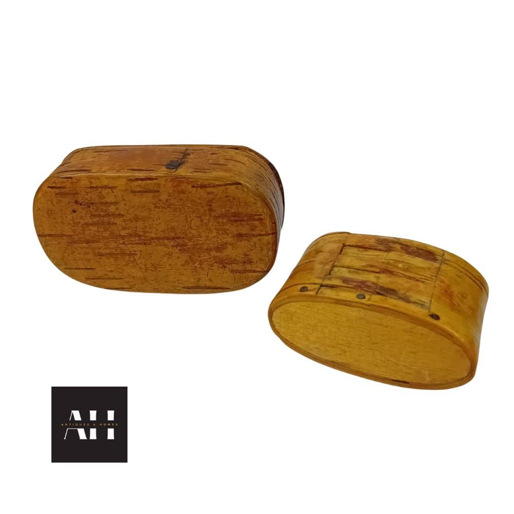 Scandinavian Snuff Boxes – Birch Bark and Pine - Image 3