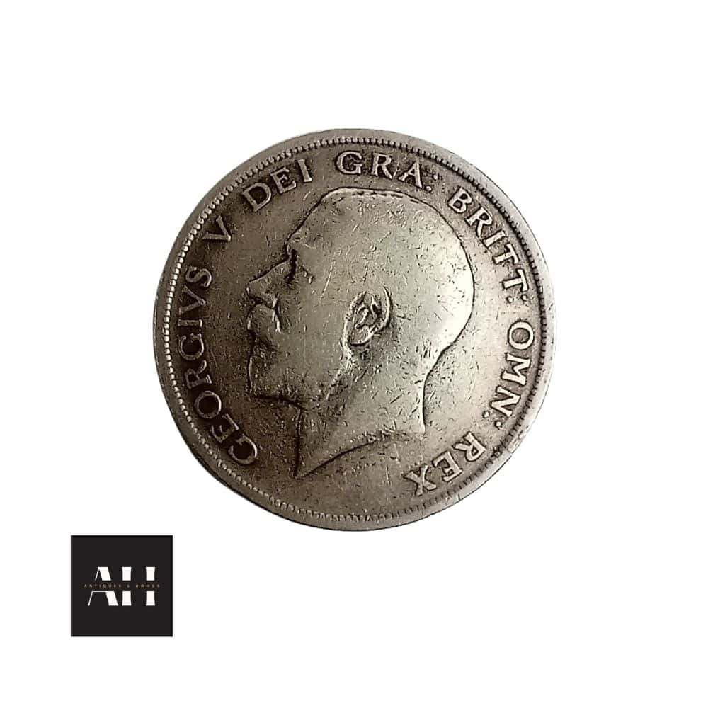 1919 Half Crown, George V, Silver, Good Collectable Grade - Image 2