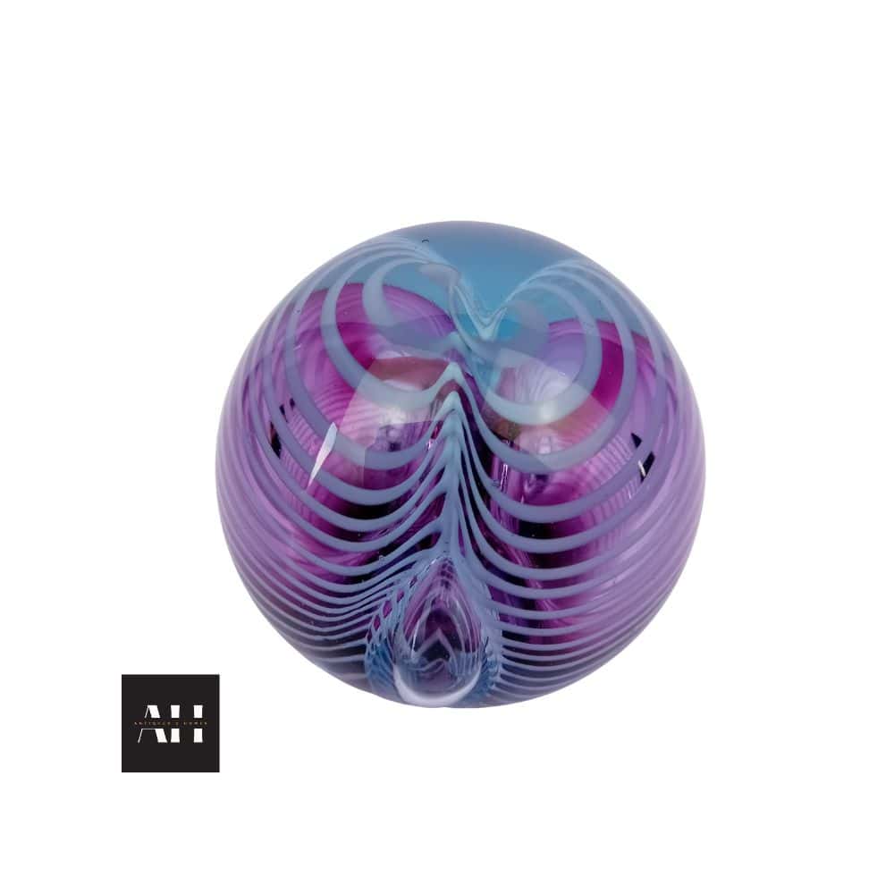 Okra Glass Paperweight – 1982 by Richard Golding - Image 3