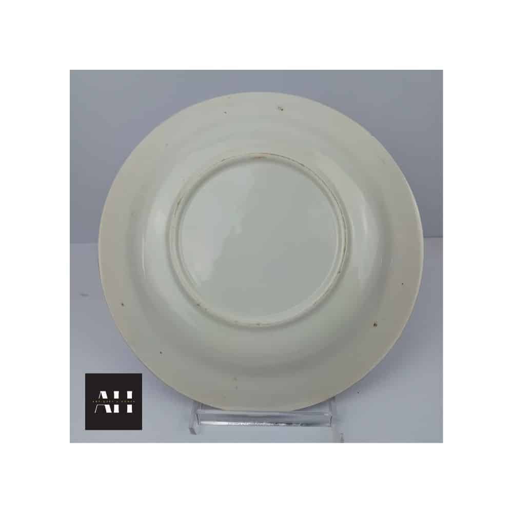 19th-Century French Faience Plate - Exotic Bird Motif - Image 6