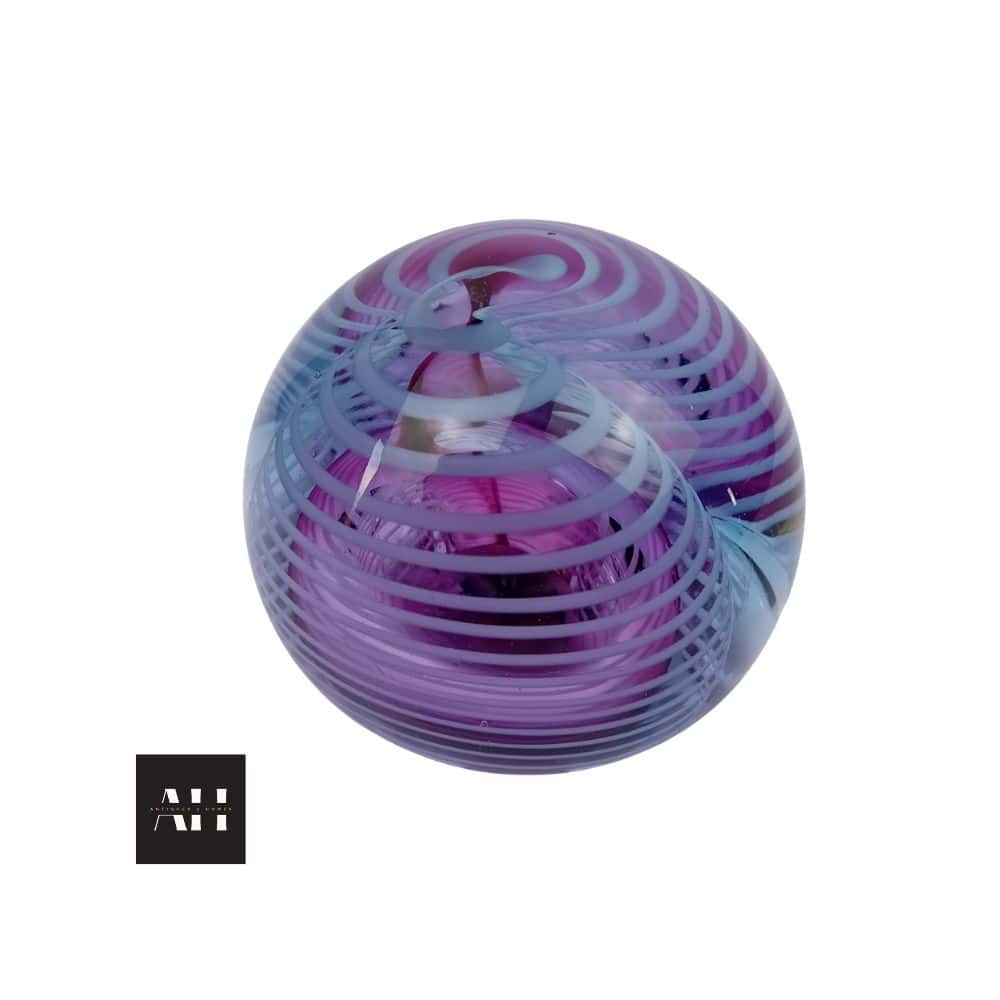 Okra Glass Paperweight – 1982 by Richard Golding - Image 4