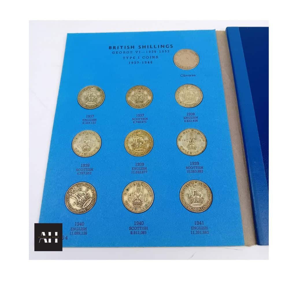 Silver Shillings Collection - Complete, George VI  (1937–1951) - Image 2