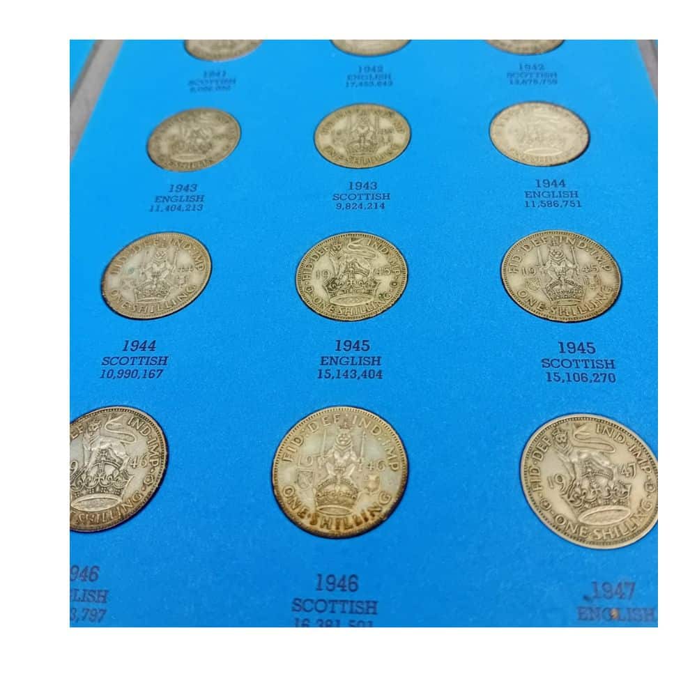 Silver Shillings Collection - Complete, George VI  (1937–1951) - Image 5
