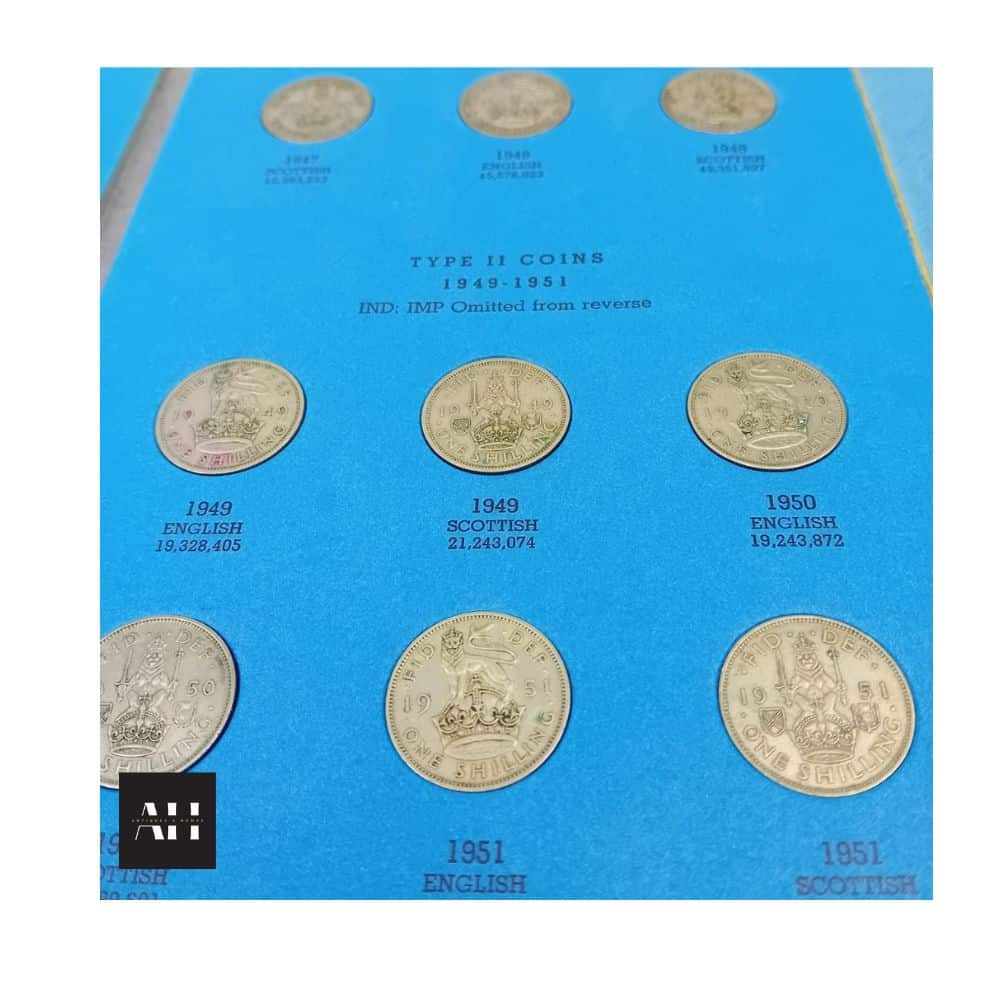 Silver Shillings Collection - Complete, George VI  (1937–1951) - Image 6