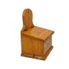 Wall mounted Spanish salt box used for traditional kitchen salt storage