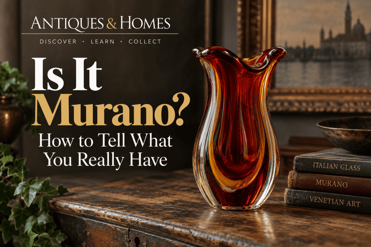 Is it Murano guide featuring vintage Italian art glass and clues for identifying genuine Murano glass