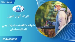 افضل شركة مكافحة حشرات بحي الملك سلمان