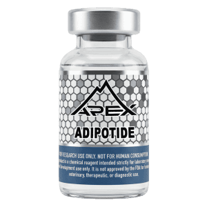 Adipotide (FTTP) lyophilized research peptide vial – Apex Laboratory