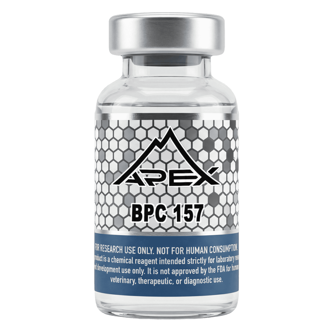 BPC 157 lyophilized research peptide vial – Apex Laboratory