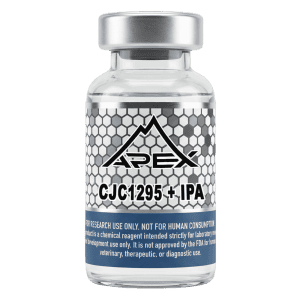 CJC-1295 + Ipamorelin lyophilized research peptide vial – Apex Laboratory