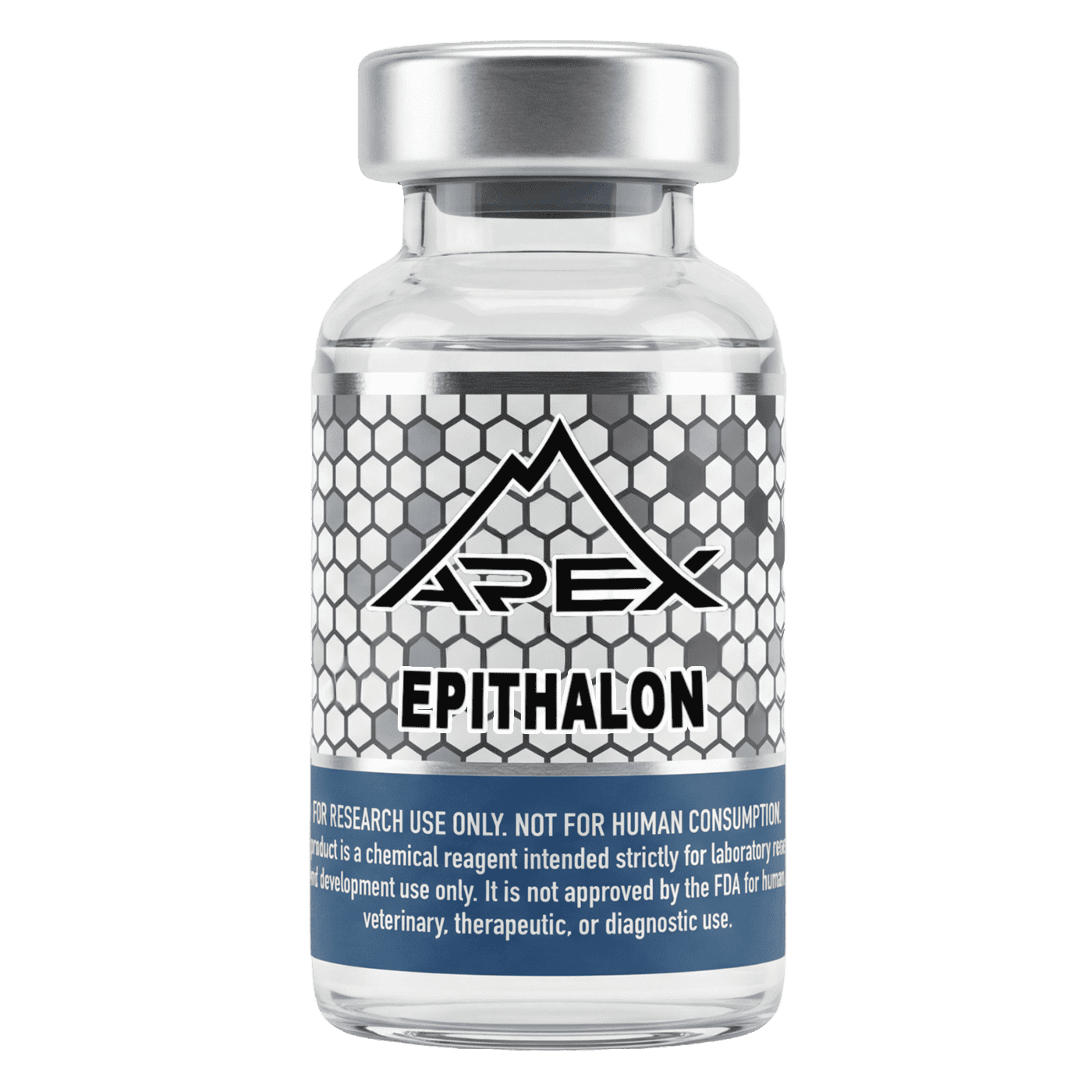 Epithalon lyophilized research peptide vial – Apex Laboratory