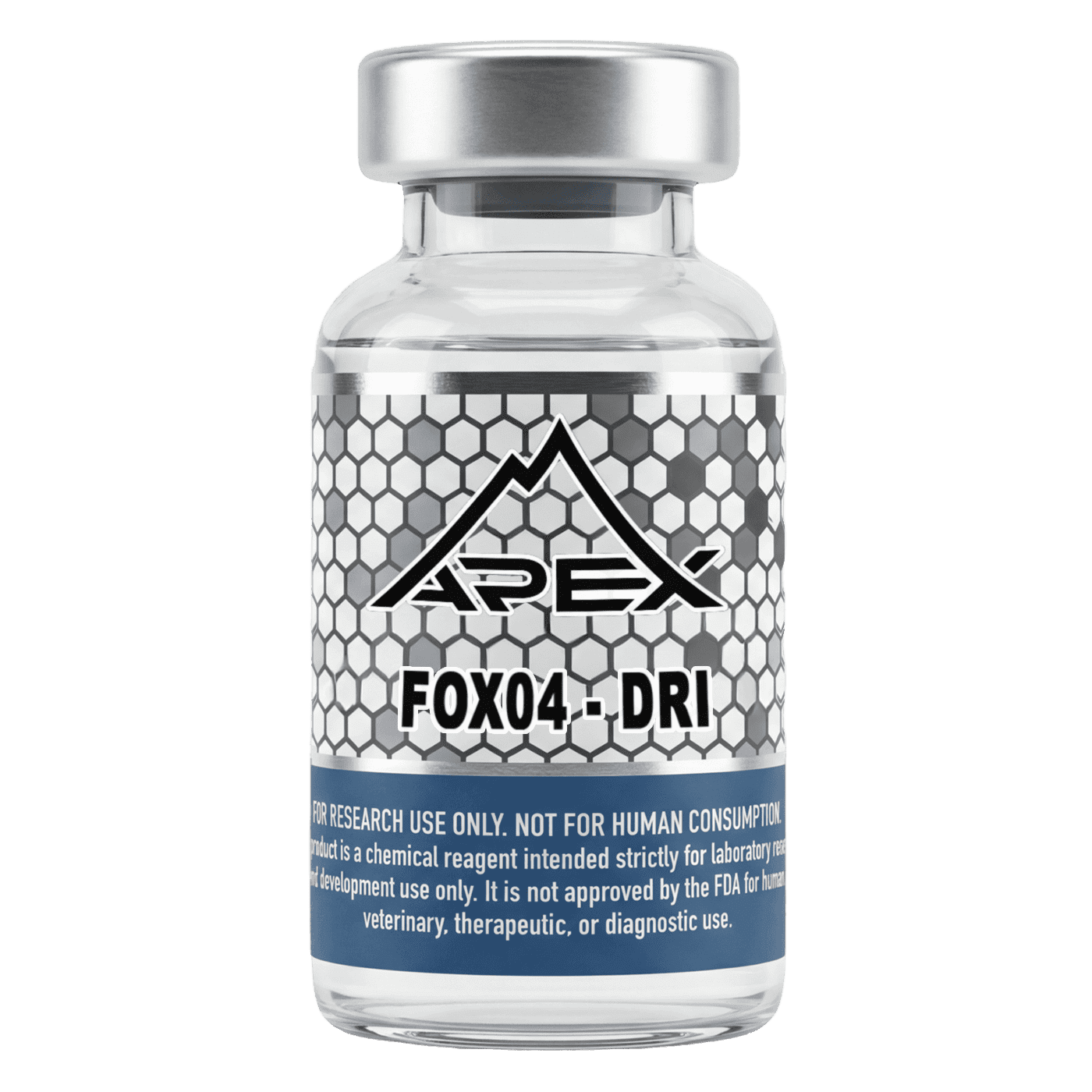 FOX04-DRI research peptide vial – Apex Laboratory