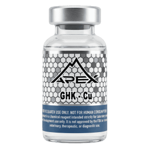 GHK-Cu research peptide vial – Apex Laboratory