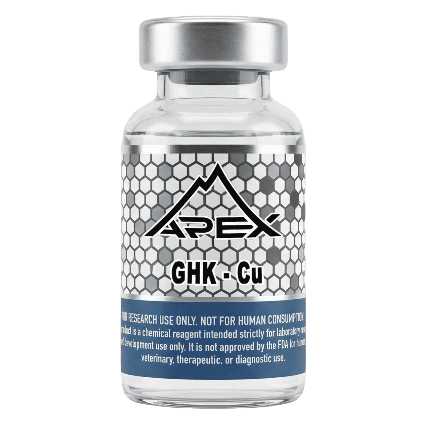 GHK-Cu research peptide vial – Apex Laboratory